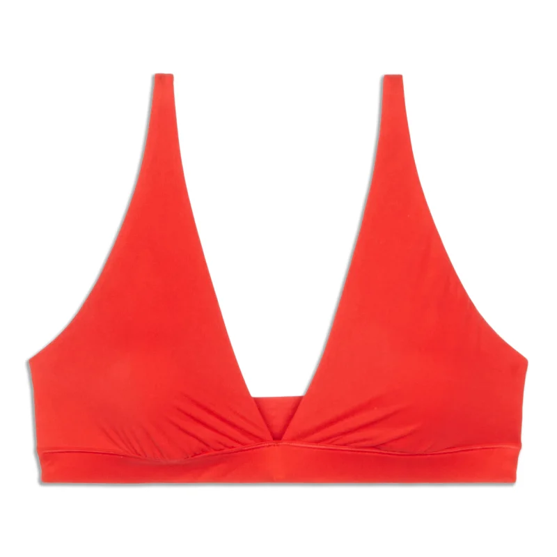 Women's Comfortable Clothes For Weekends Wundermost Ultra-Soft Triangle Bralette - Resale