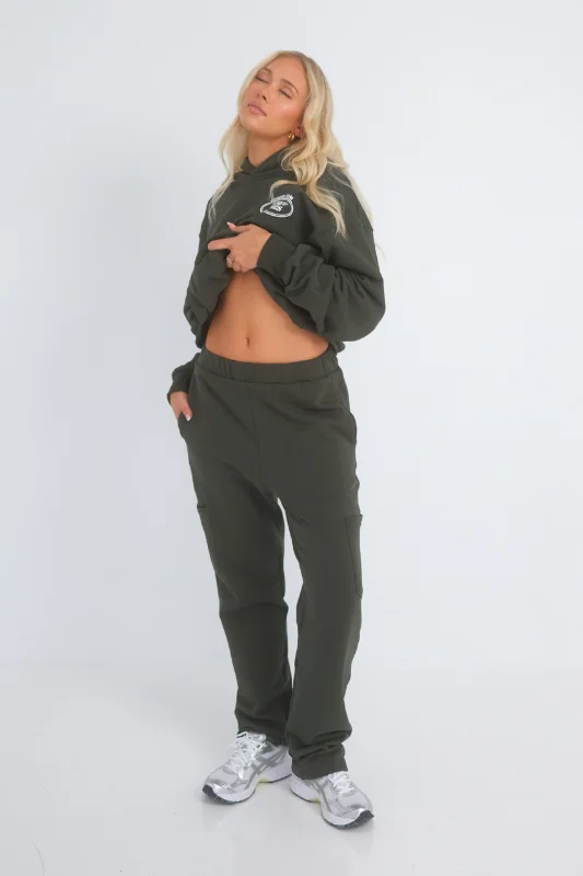 Women's Clothing For Casual Outings Cargo Jogger - Pine