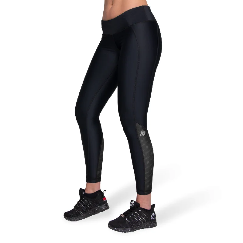 Women's Clothing For Outdoor Activities Carlin Compression Tight - Black/Black