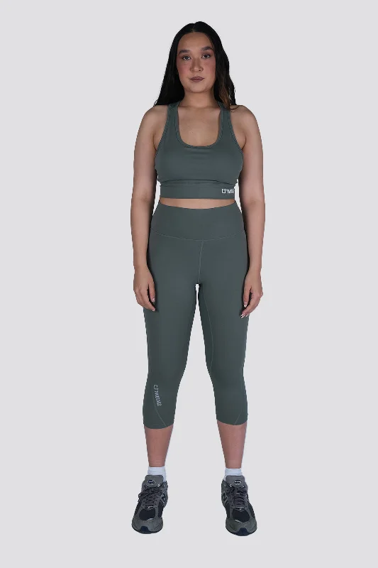 Women's Apparel And Garments Dynamic 7/8 Highwaisted Leggings - Moss