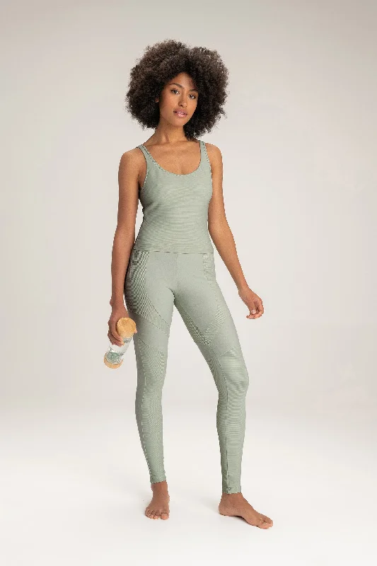 Women's Relaxed Clothes Mind Block Leggings