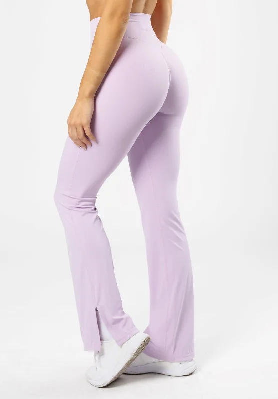 Women's Casual Apparel For Weekends RecStretch Original Sculptseam® Plus Flare Legging 34" Pastel Lilac Women's Casual Apparel For Weekends RecStretch Original Sculptseam® Plus Flare Legging 34" Pastel Lilac