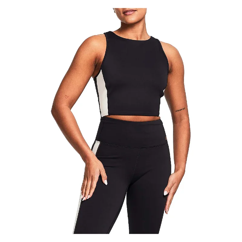 Women's Clothes For The Office Women's Reforma High Neck Longline Crop