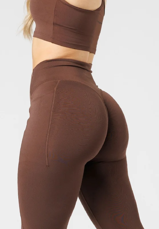 Women's Clothing For Everyday Wear Reluna Original Sculptseam® Plus Pocket Legging Walnut