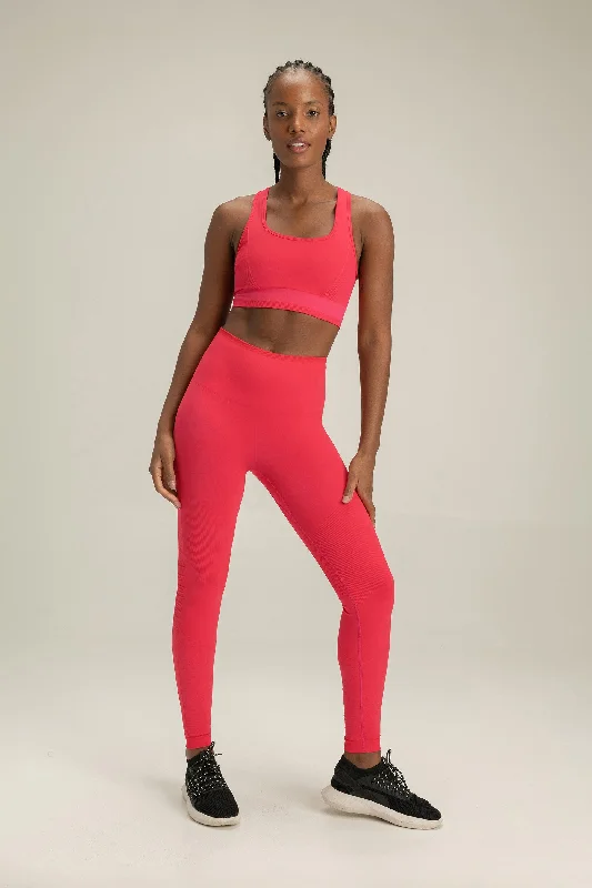 Women's Vintage-Inspired Outfit Seamless Contour Leggings