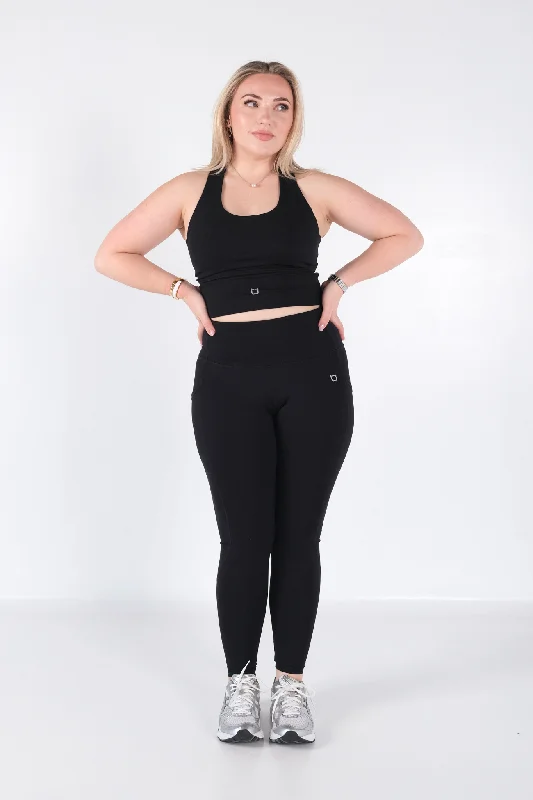 Women's Clothing And Garments Sets Sweetheart V2 Highwaisted Leggings - Black