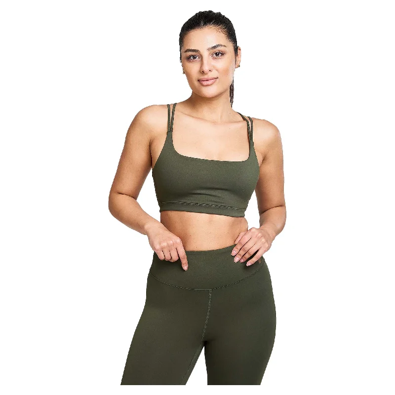 Women's Relaxed Clothes Women's Dinamica Strappy Active Sports Bra