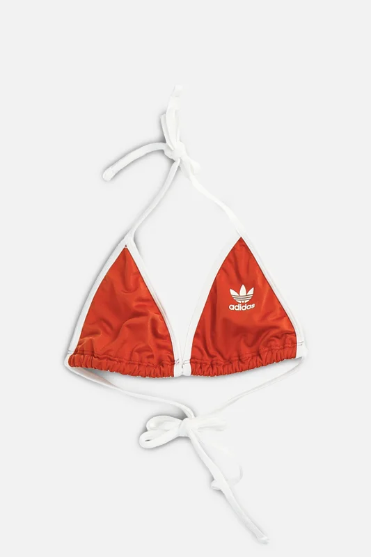 Women's Everyday Attire Rework Adidas Triangle Top - M