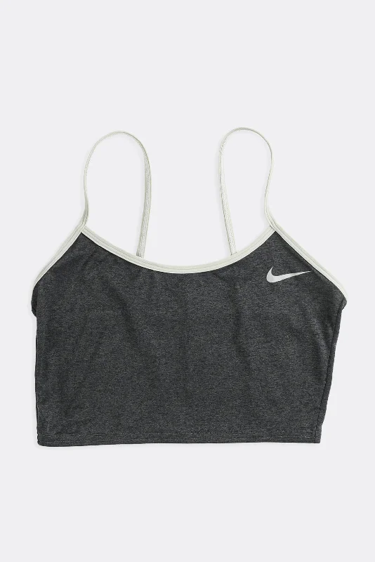 Women's Athletic Clothes Rework Nike Athletic Bra Top - M