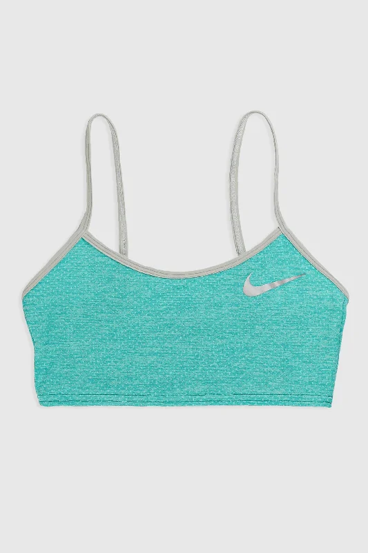 Women's Luxury Garments Rework Nike Athletic Bra Top - S