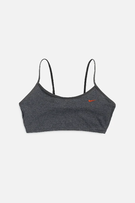 Casual Clothes For Women Rework Nike Bra Top - L