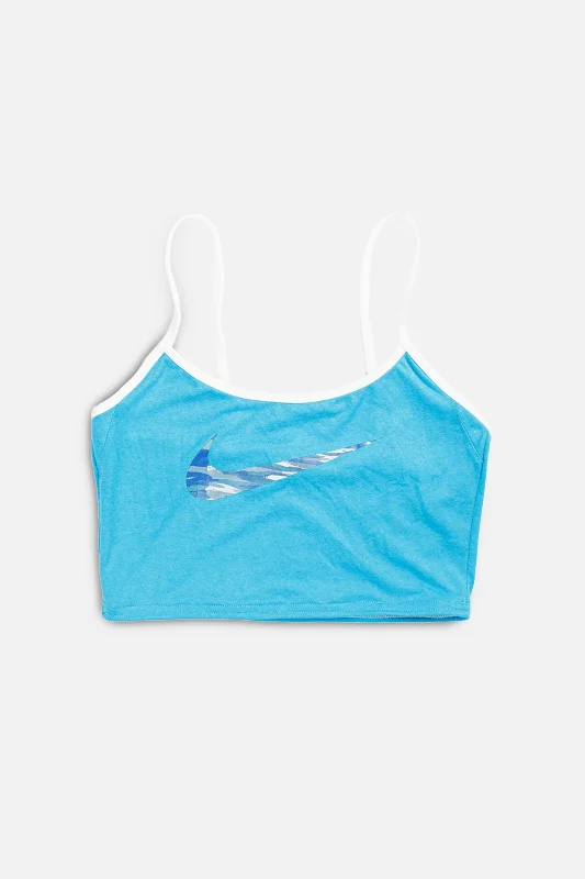 Women's Activewear Outfit Rework Nike Bra Top - M