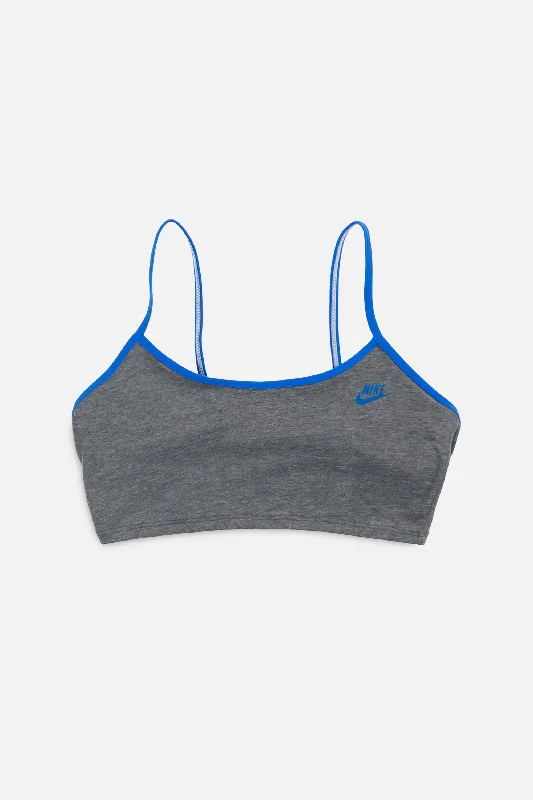 Women's Trendy Activewear Apparel Rework Nike Bra Top - M