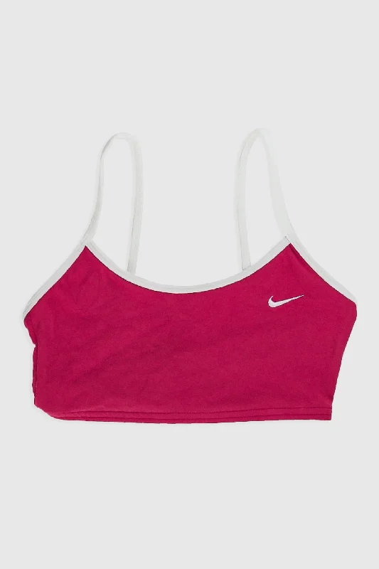 Women's Stylish Professional Garments Rework Nike Bra Top - XS