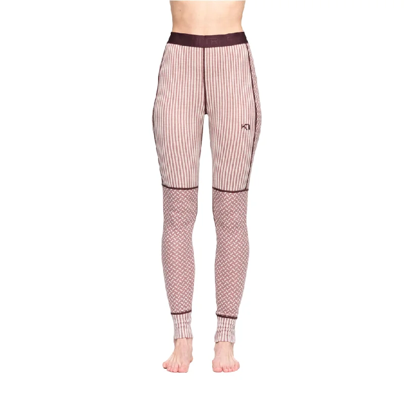 Women's Evening Apparel Kari Traa Women's Smekker Baselayer Pants - 100% Merino Wool